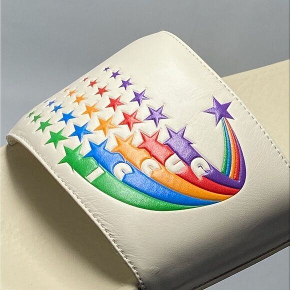 Gucci Rainbow Pursuit Slide Sandal size 38 - Picture 3 of 13